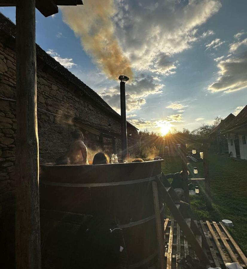 Gasthaus Casa Pe Valea Hartibaciului Barcut Exterior foto